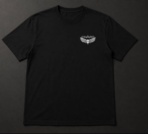T-shirt CHARO Noir               Édition collector 🦅🇫🇷
