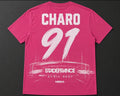 T-shirt CHARO Rose Édition collector 🦅🇫🇷