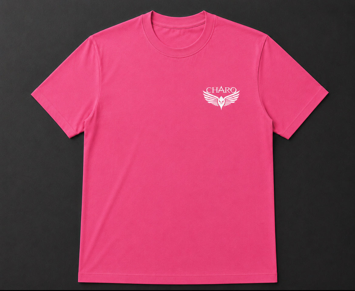 T-shirt CHARO Rose Édition collector 🦅🇫🇷
