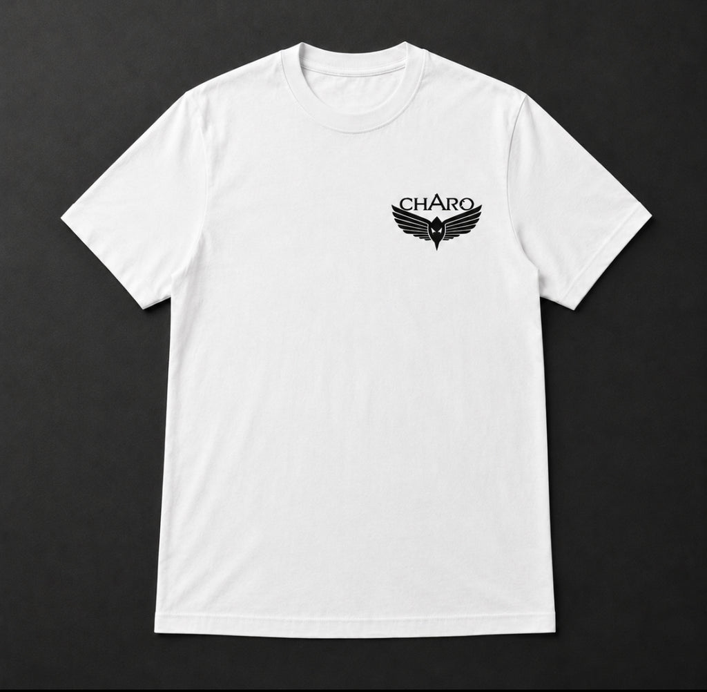 T-shirt CHARO Blanc Édition collector 🦅🇫🇷