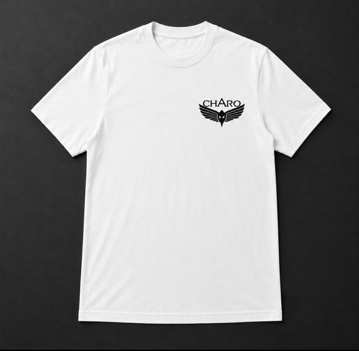 T-shirt CHARO Blanc Édition collector 🦅🇫🇷