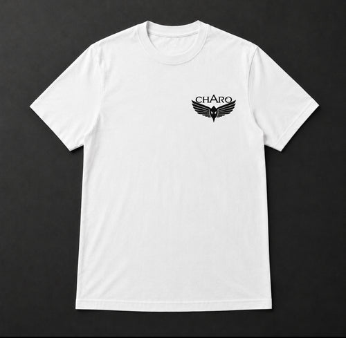 T-shirt CHARO Blanc Édition collector 🦅🇫🇷
